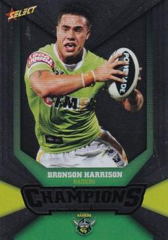 2011 NRL Champions - Silver Parallel #SP31 Bronson Harrison Front